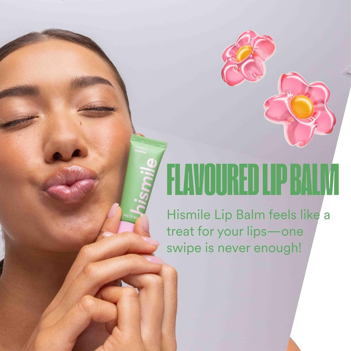 مرطب شفاه هايسميل بنكهة الماتشا - 10 جرام-2