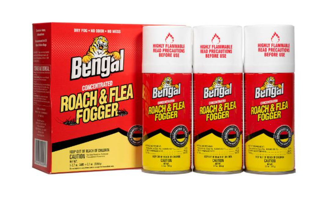 Bengal Roach & Flea Spray 2.7 oz 3 Pack