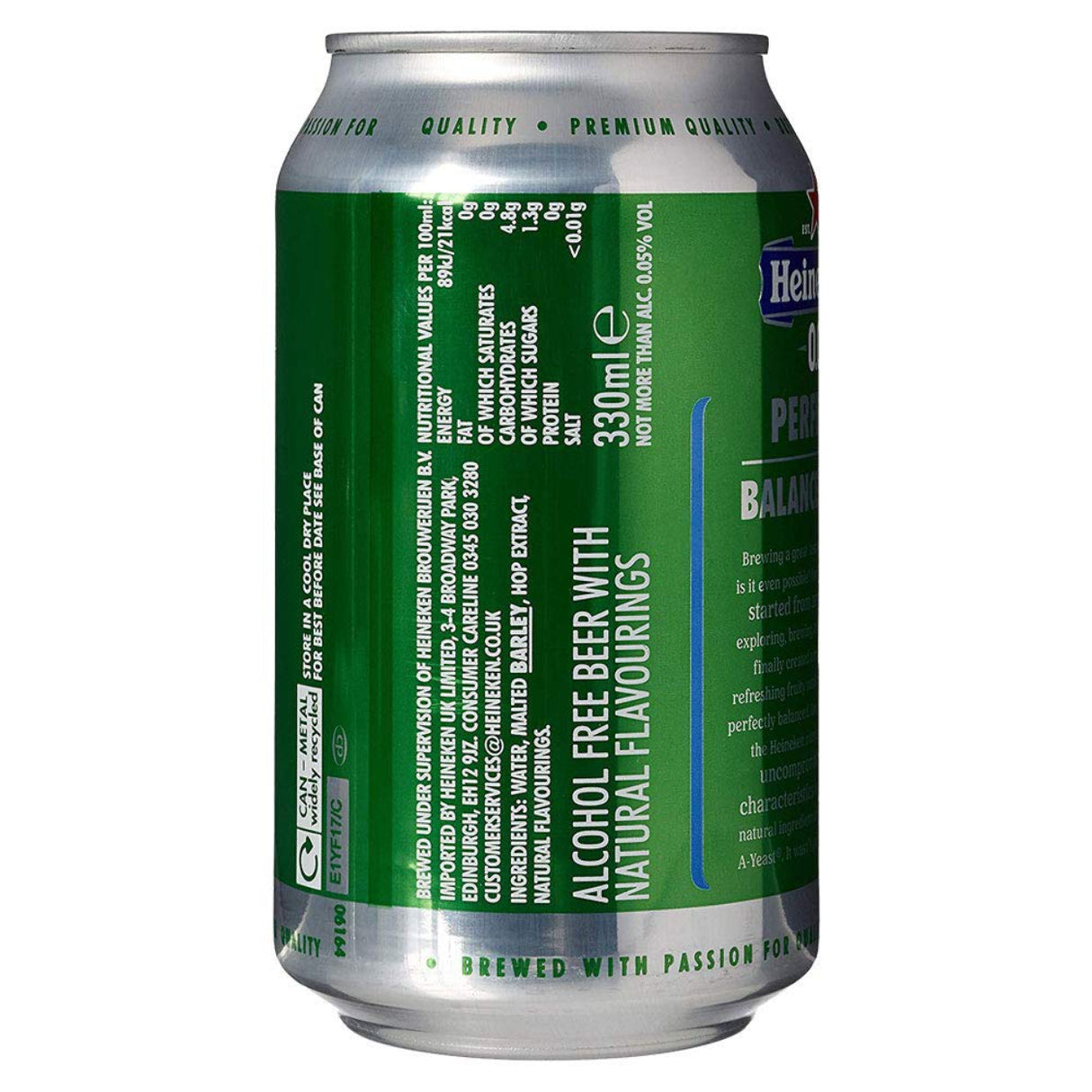 علبة هاينكن 0.0 الخالي من الكحول - 250 مل-2