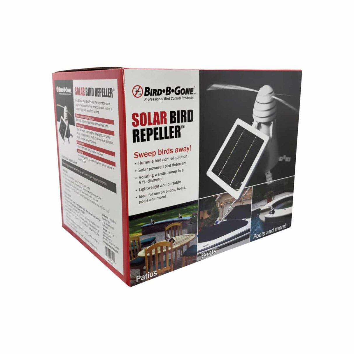 طارد الطيور باللطاقة الشمسية من بيرد بي جن