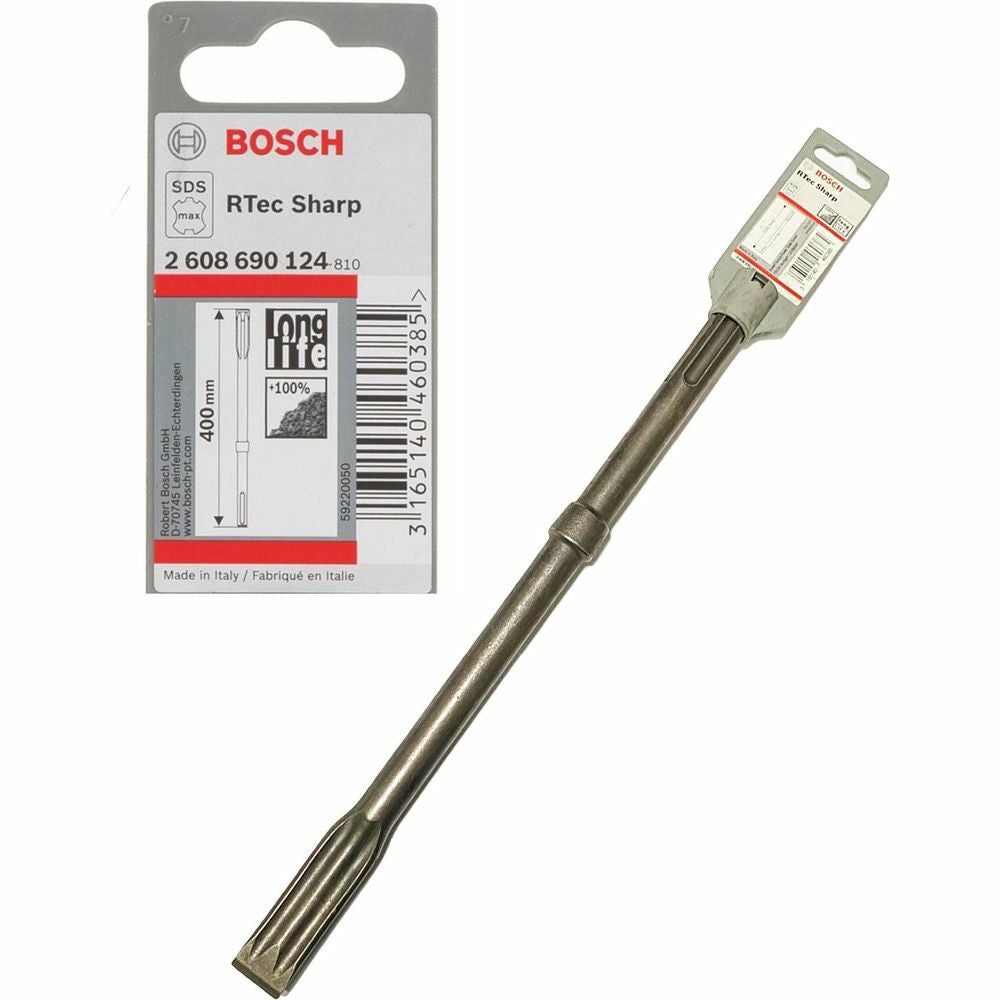 DRILL BIT 400MM FLAT CHISEL CONCRETE