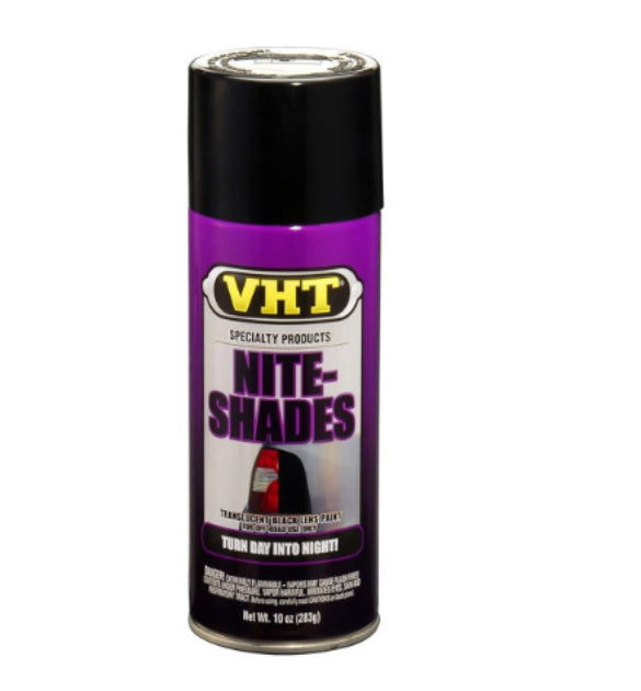 بخاخ تغطية عدسات المصابيح في اتش تي نايت شيدز دوبلي كولر، 10 أونصة - أسود