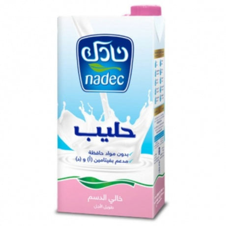 حليب نادك منزوع الدسم طويل الأجل - 1 لتر-2