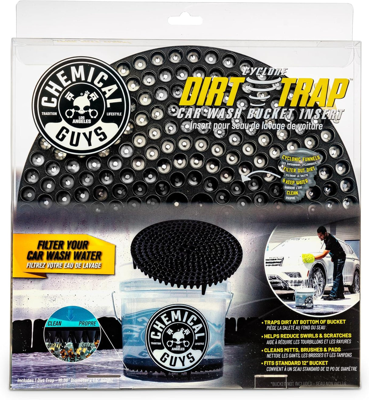 إكسسوار دلو غسيل السيارات سايكلون ديرت تريب كيميكال جايز