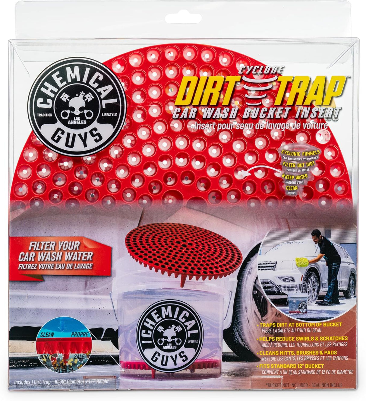 إكسسوار دلو غسيل السيارات سايكلون ديرت تريب كيميكل جايز