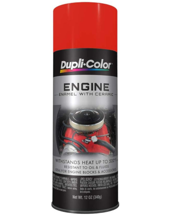 بخاخ طلاء شيفروليه دوبلي كولر، 340 جرام - أحمر