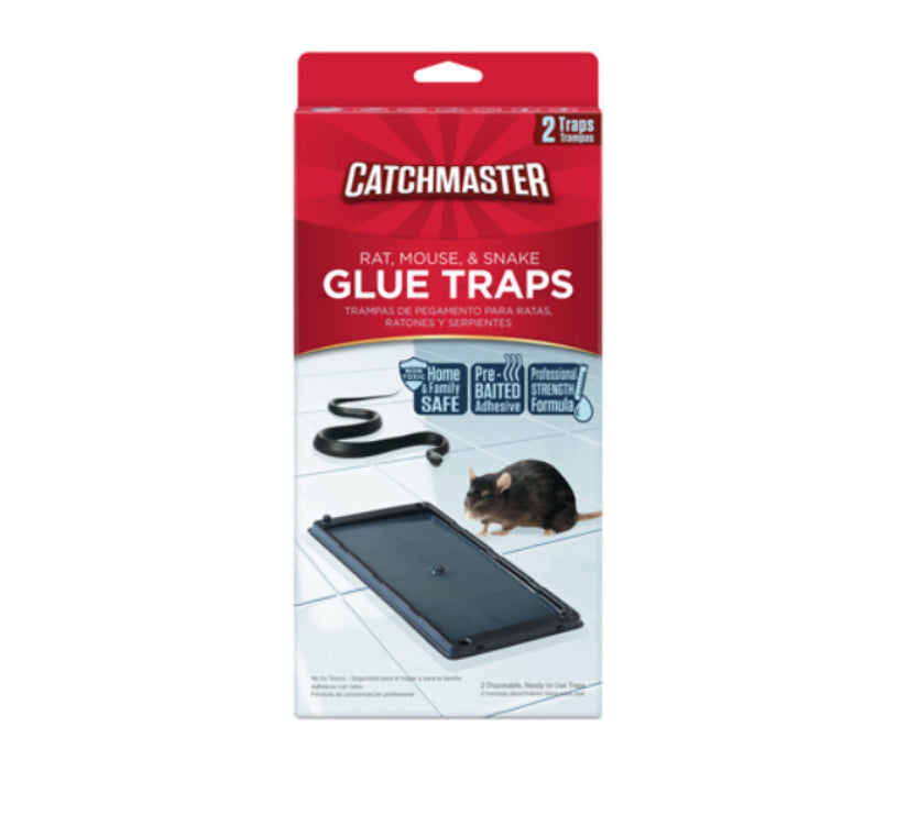 مصائد فئران وثعابين كاتش ماستر قطعتين - أسود-2