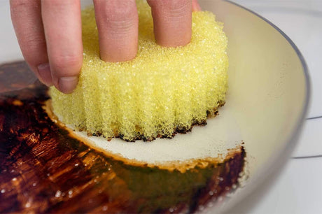 إسفنجة سكراب دادي للتنظيف - أصفر-2