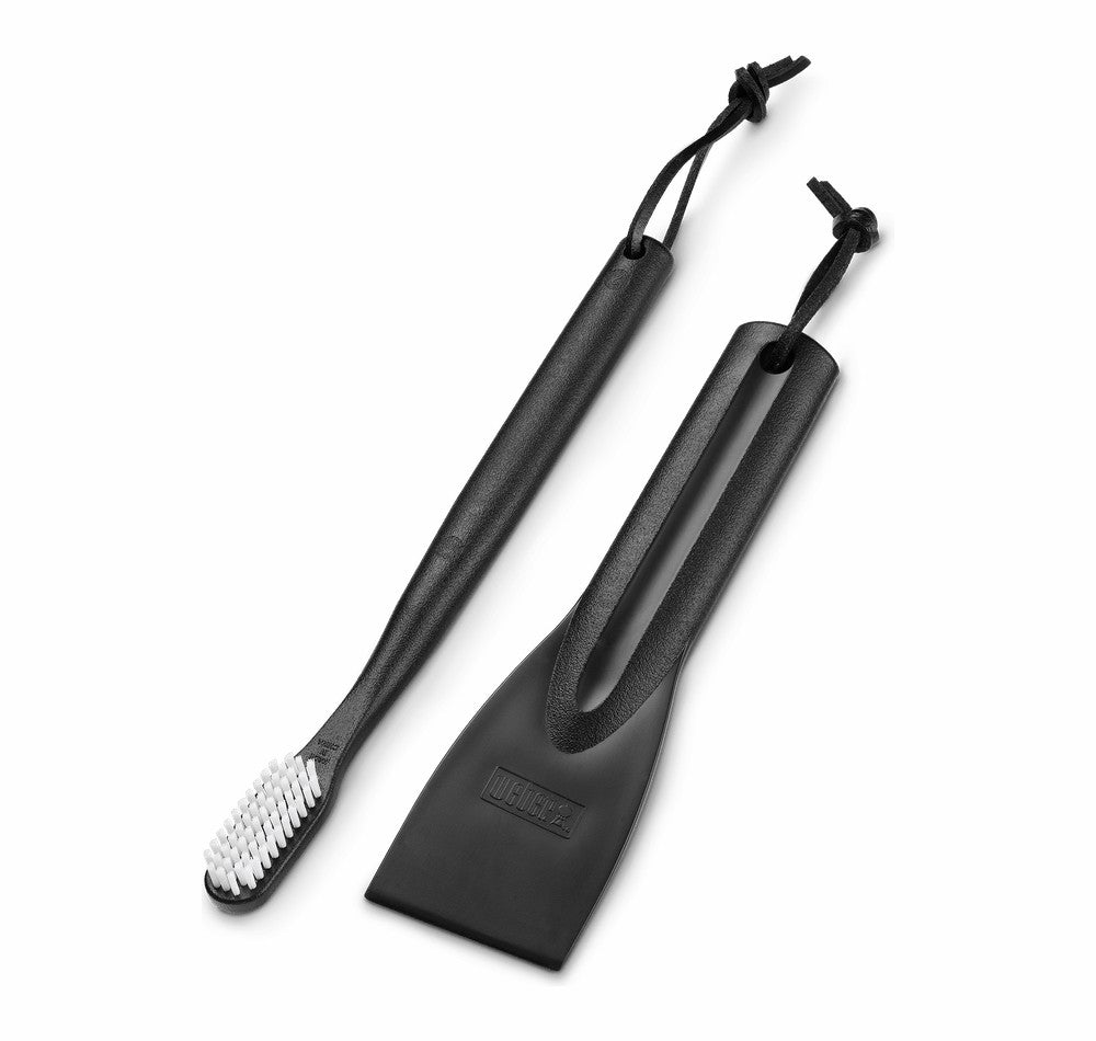 SCRAPER&BRUSH KIT FOR GAS GRILL WEBER