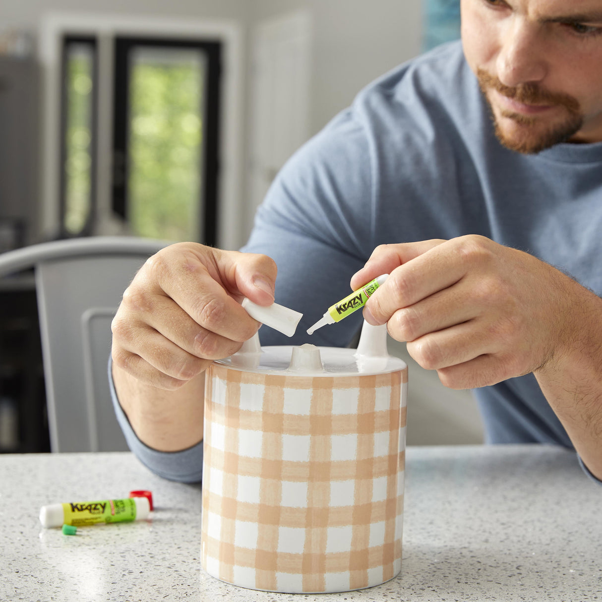 Crazy Glue Multi-Purpose Precision Control Adhesive, 2 Pack