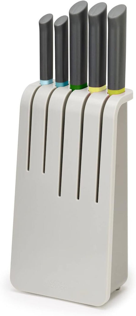 Joseph Joseph Duo  Knife Block Set 5 pieces Opal