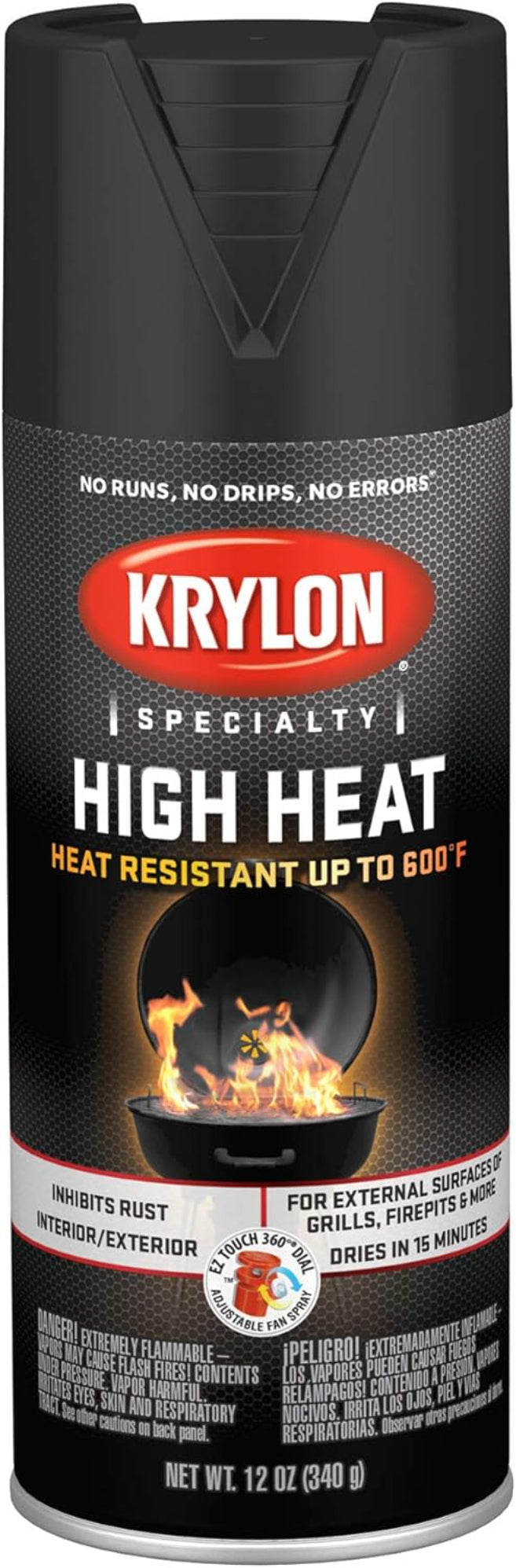 بخاخ طلاء مقاوم للحرارة كريلون - 340 جرام