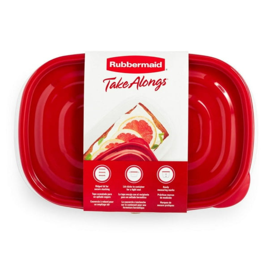 Food Storage Containers 8 Cup 2-Pk