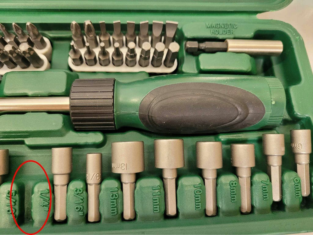 SCREWDRIVER SET 46PCS BOSCH