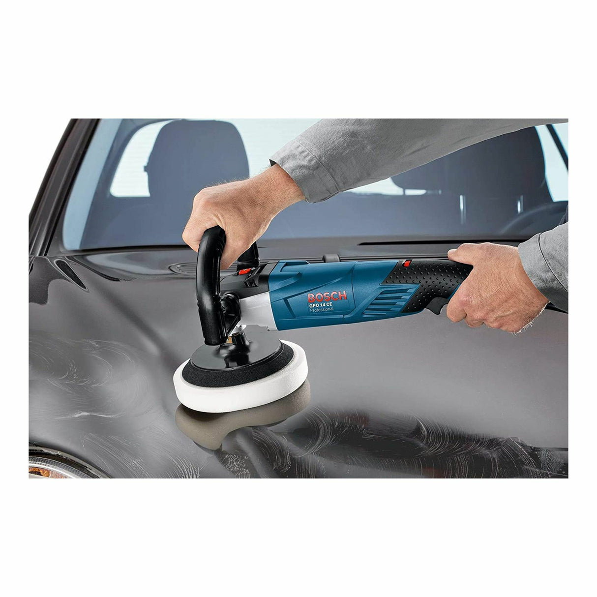 Bosch Grinder, 1400 Watt, 7 Inch, GPO 14 CE - Blue & Black