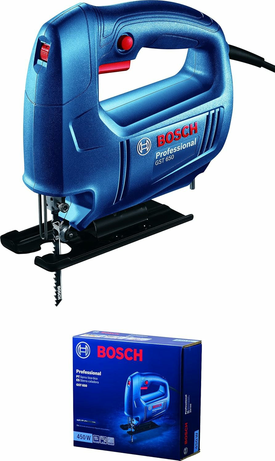 JIGSAW 90MM 650W 220V KYLS W/ACC BOSCH