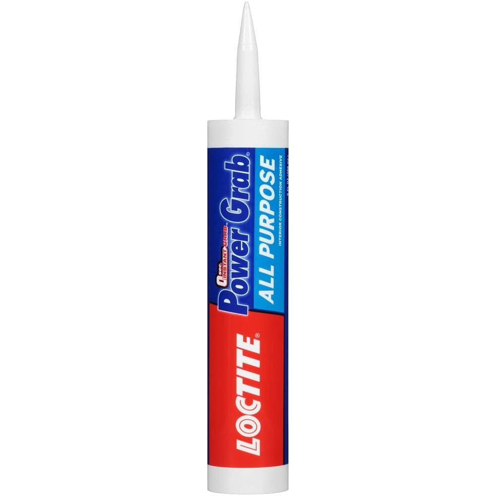 Loctite Power All Purpose Construction Adhesive, White, 9 oz