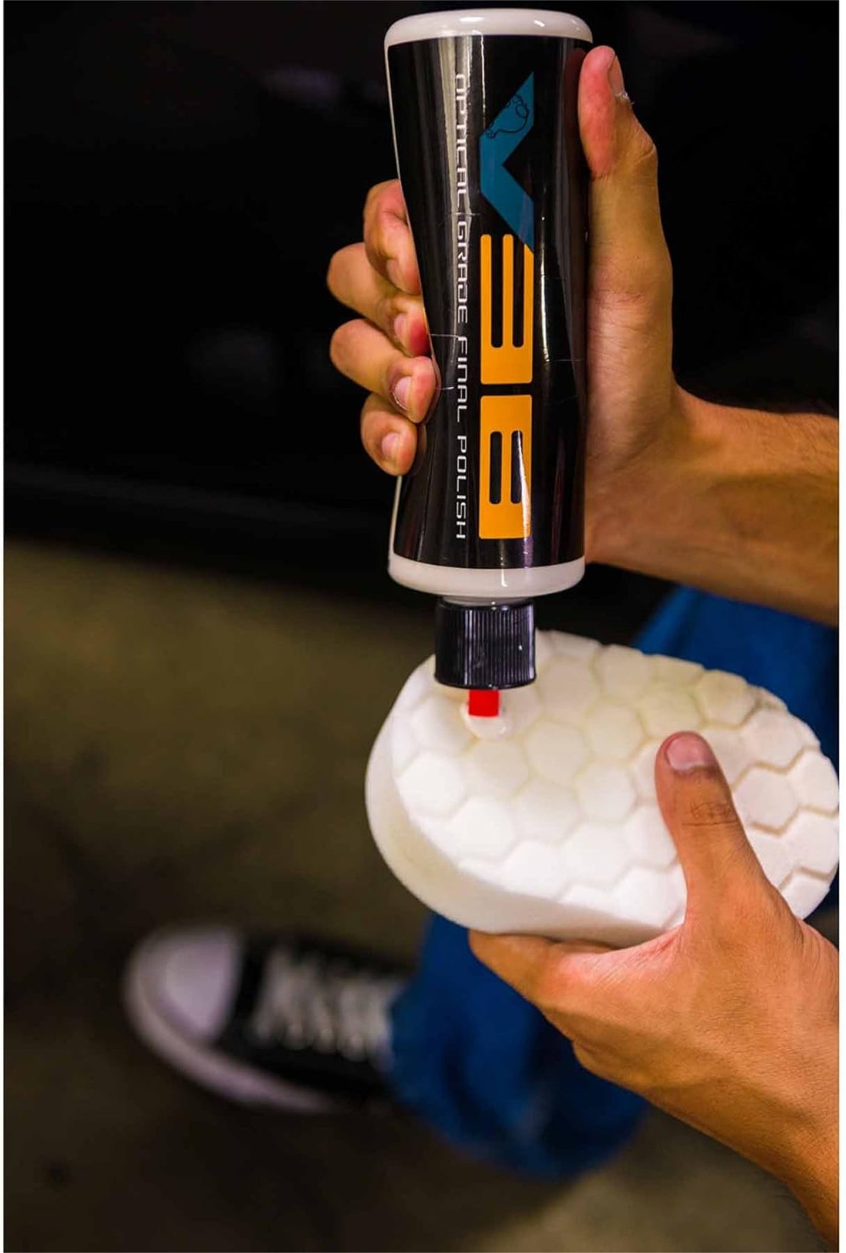 وسادات توزيع التلميع اليدوي هكس-لوجيك كيميكال جايز، 3 قطع - متعدد الألوان-3