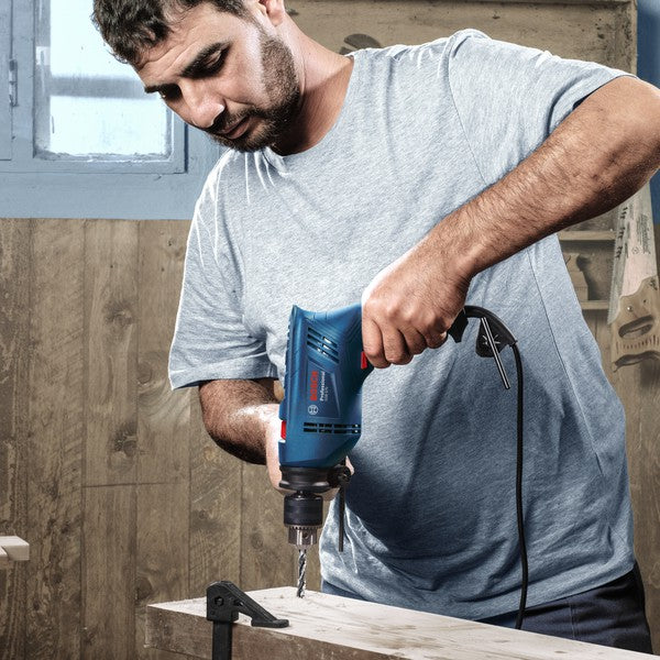 Bosch Electric Hammer Drill, 570W, 13mm, GSB570 - Blue/Black