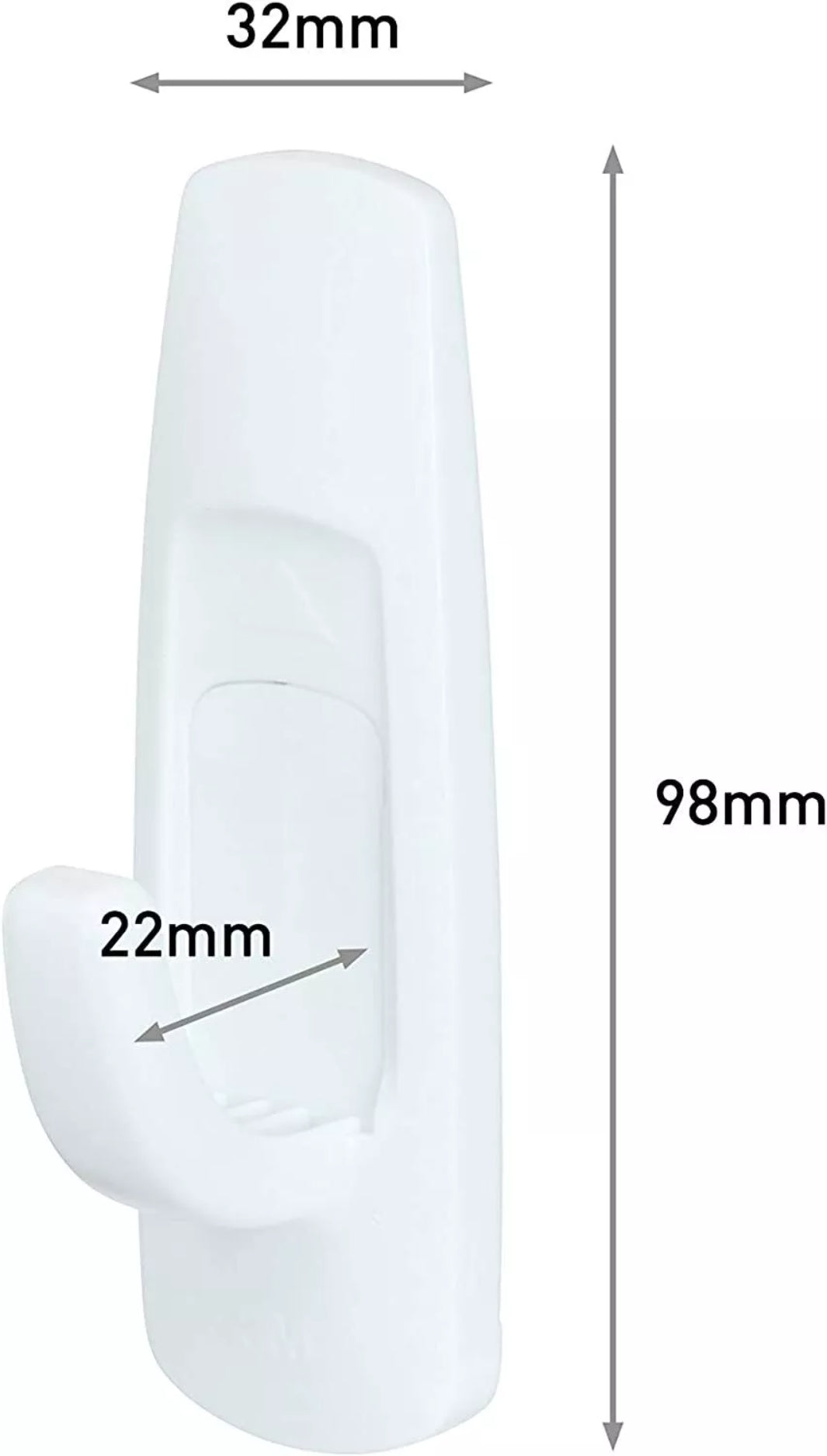 خطاف كبير متعدد الاستخدامات كوماند - أبيض-3