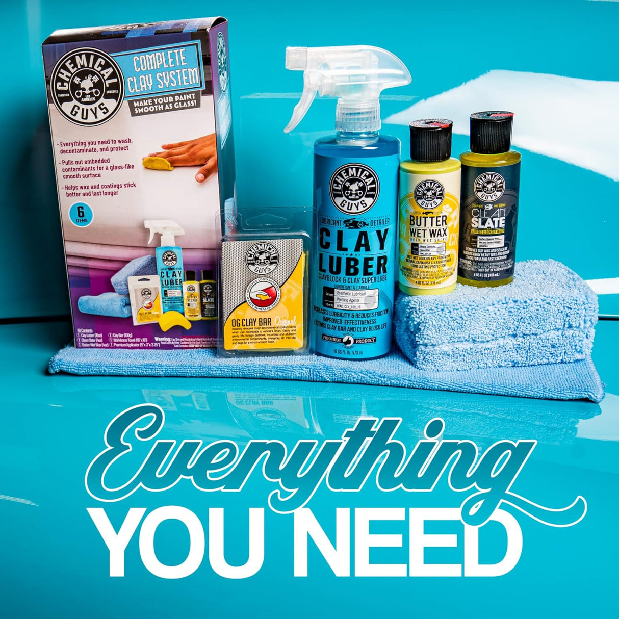 نظام الصلصال الكامل كيميكال جايز، 6 قطع - متعدد الألوان-3