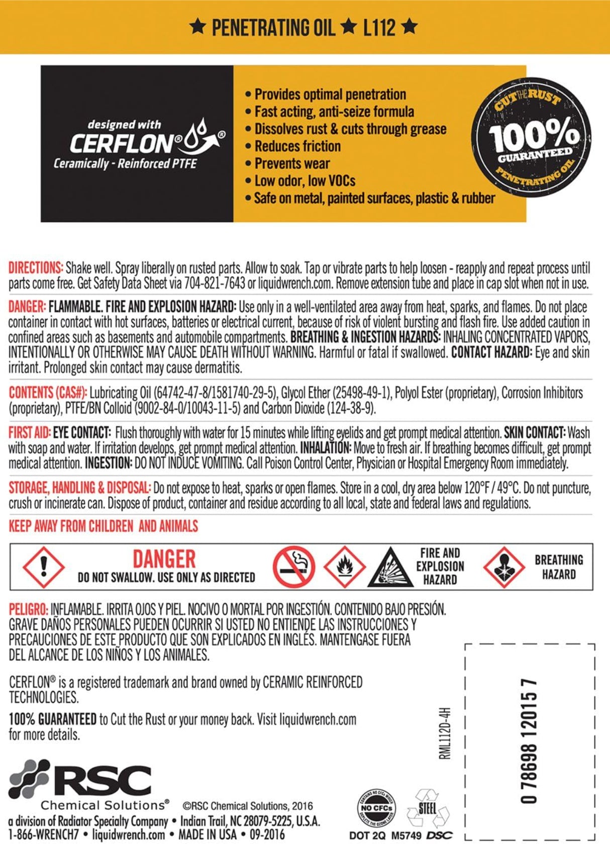 سبراي تلميع الكروم والنيكل من ليكويد رينش 11 أونصة متعدد الألوان