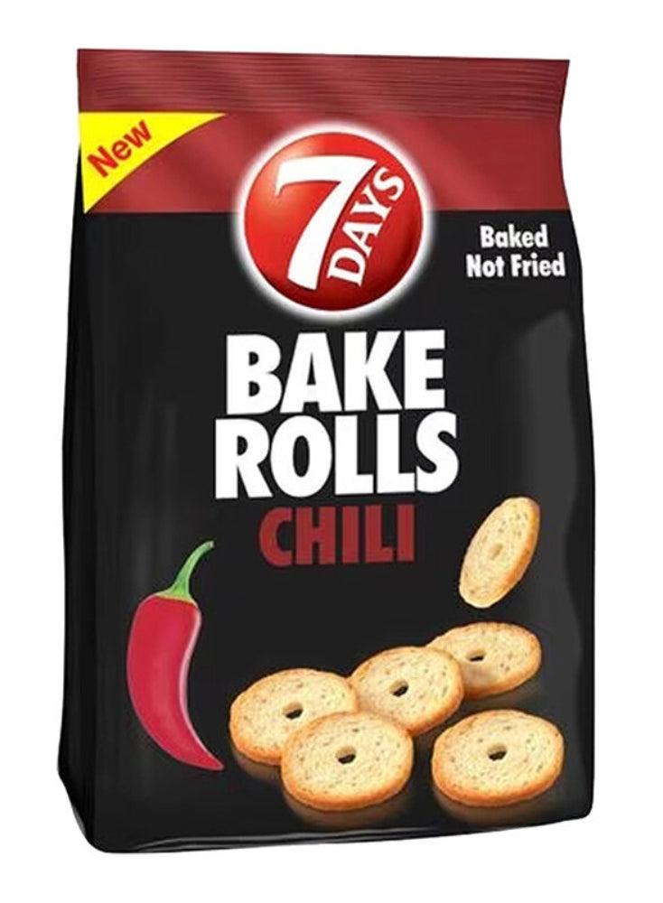 لفائف 7 دايز المخبوزة بنكهة الفلفل الحار - 60 جرام
