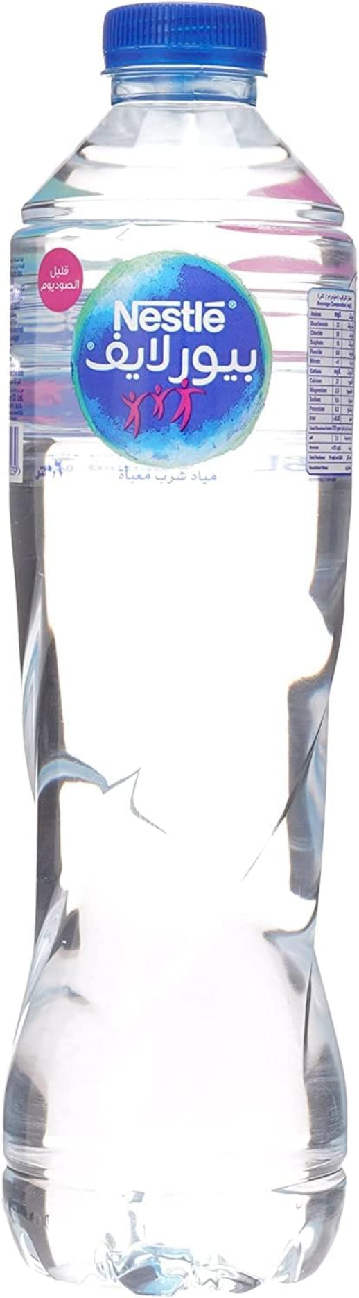 مياه نستله بيور لايف المعدنية - 24 × 600 مل-3