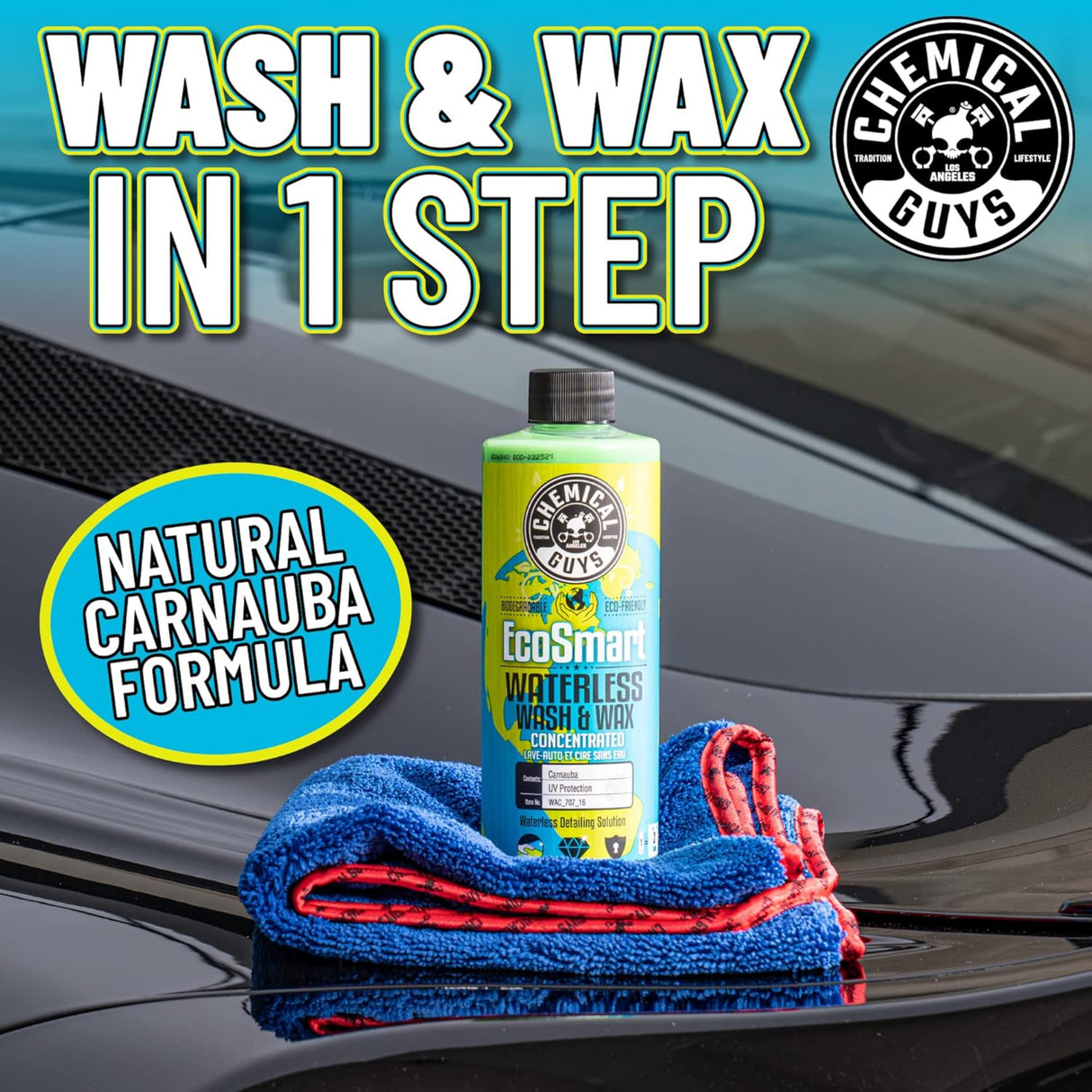 غسيل السيارات والشمع بدون ماء إيكوسمارت هايبر المركز كيميكال جايز-3