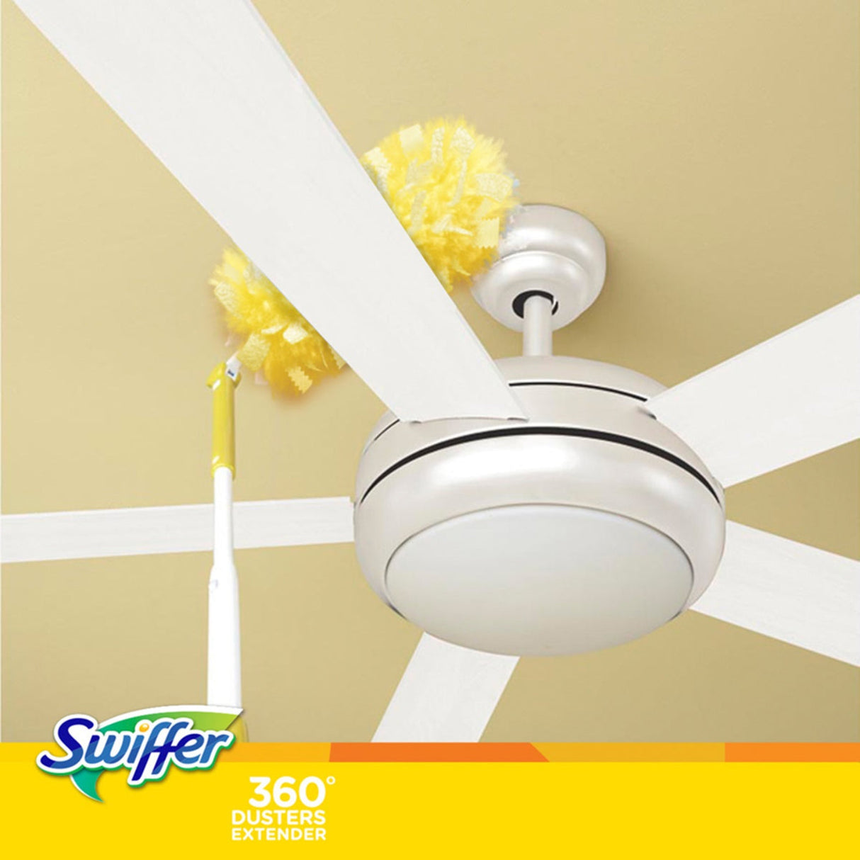 Swiffer Extendable Strong Handle Cleaning Kit Yellow