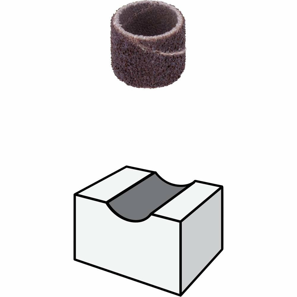 Dremel Sanding Band, 60 Grit, 1/2 Inch - Brown