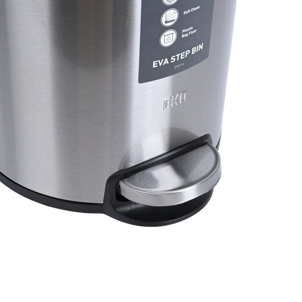 EKO Trash Can With Foot Pedal 8L