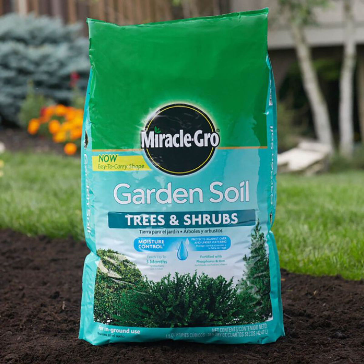 Miracle Grow Garden Soil for Trees and Shrubs 1.5 cu ft