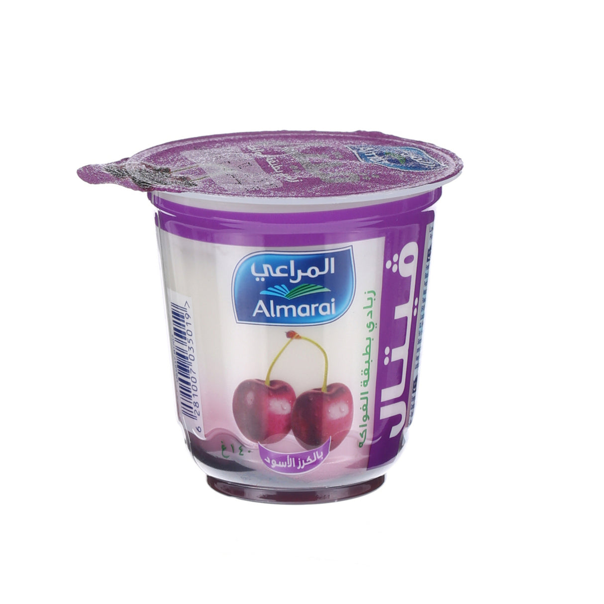 زبادي المراعي فيتال طبقات بنكهة الكرز الأسود - 140 جم