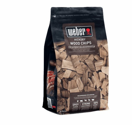 WOOD CHIPS HICKORY 0.7KG WEBER