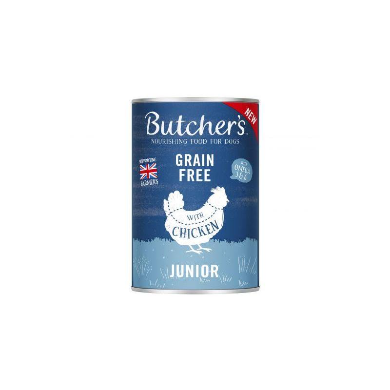 طعام للجرو بوتشرز بطعم الدجاج - 400 جرام