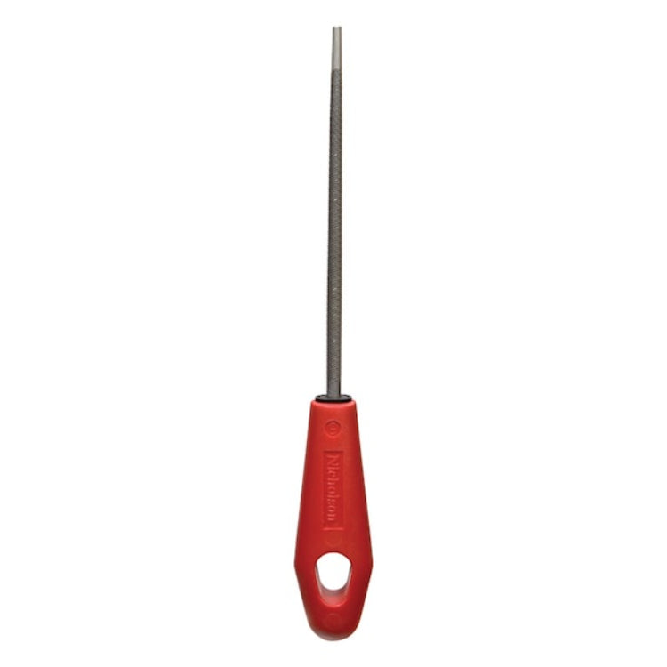 مبرد دائري أحادي القطع صلب عالي الكربون نيكولسون - 6 بوصة × 1/4 بوصة