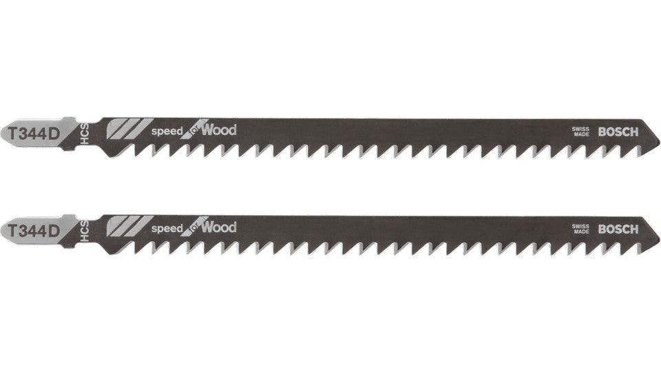 JIGSAW BLADE T126MM 2/PK WOOD THICK 344D