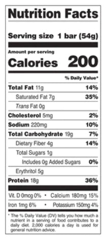 بار بروتين كويست نوتريشن هيرو بنكهة زبدة الفول السوداني والشوكولاتة - 54 جرام-3