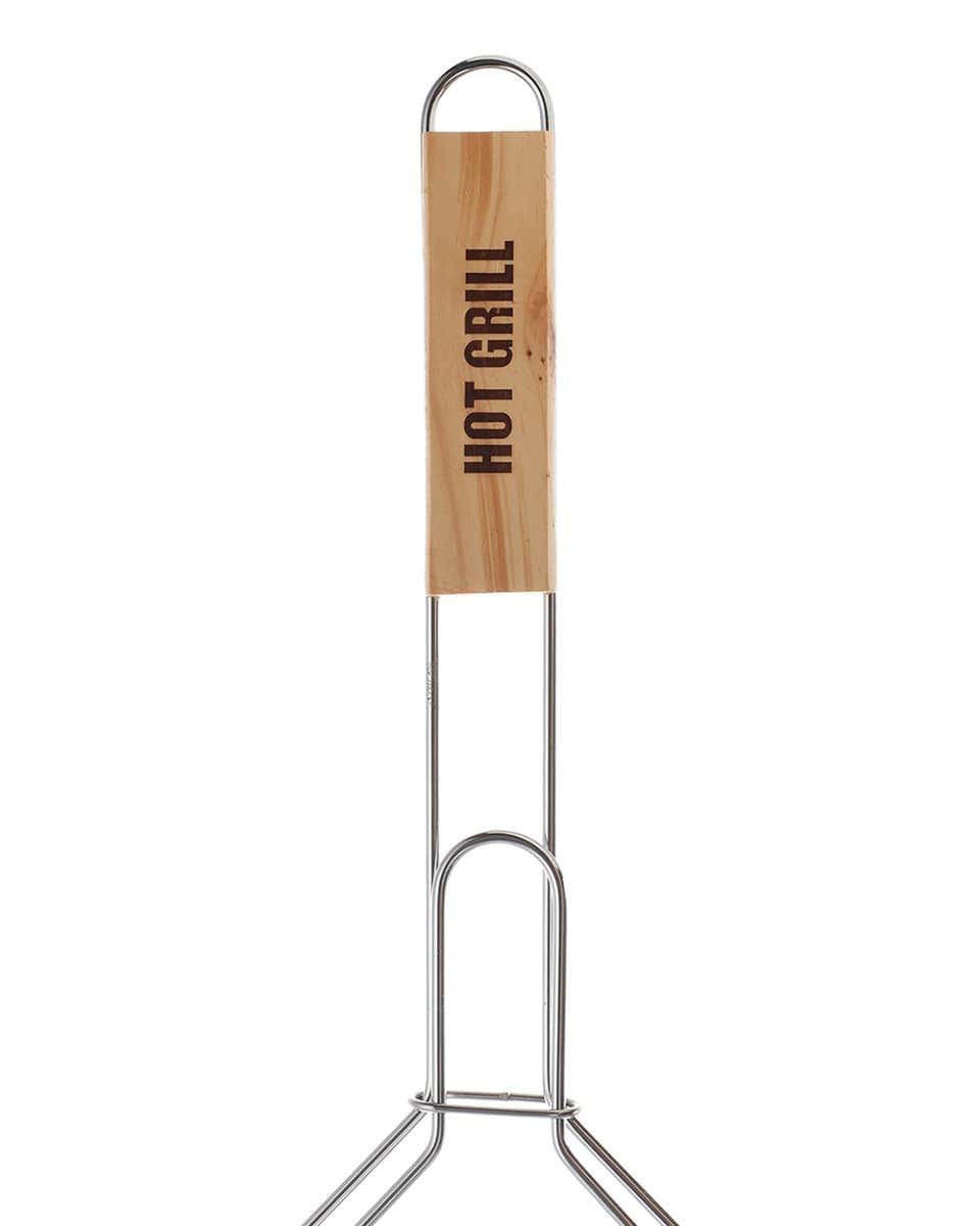 هوت جريل شواية غير لاصقة مع غطاء، موديل 5812 - فضي-2