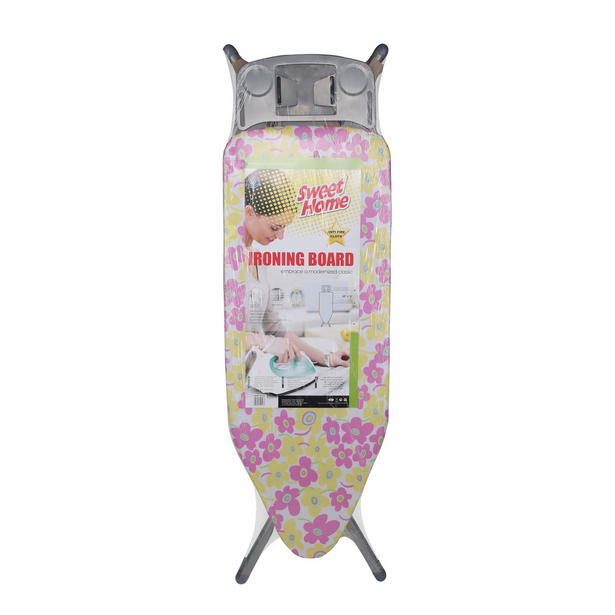 Sweet Home Heavy Duty Ironing Board, 114 x 35 cm - Multicolour