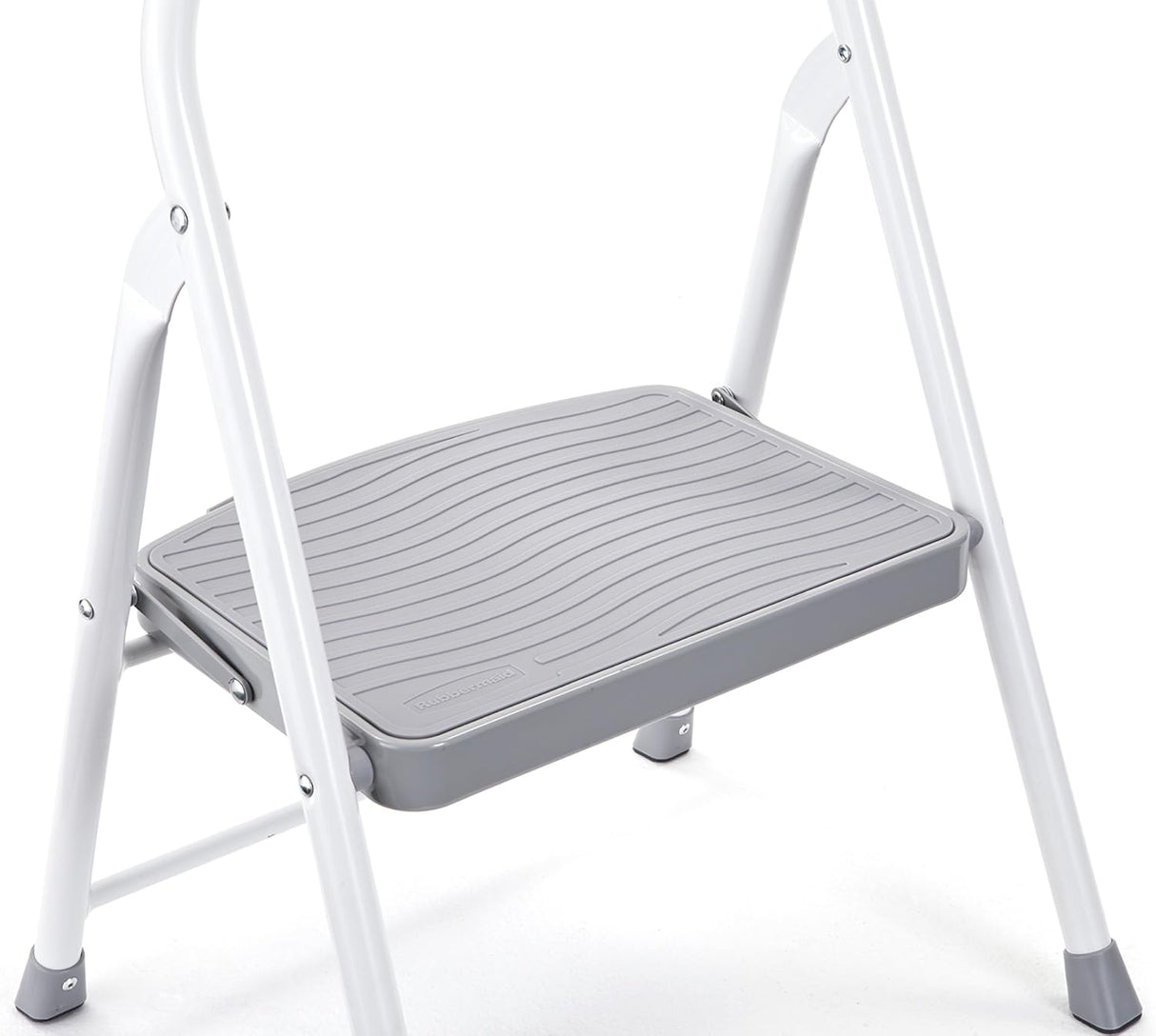 مقعد فولاذي من رابرميد، درجة واحدة، فضي