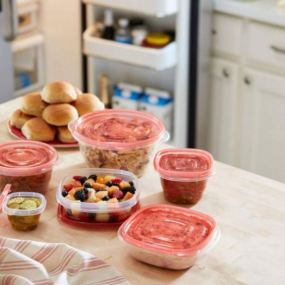 Square Food Storage Containers 2.9 Cup 4-Pk.