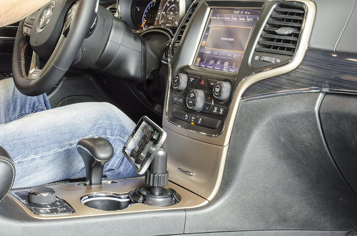 حامل هاتف بتركيب كوب مغناطيسي تاف تك كاستوم أكسسواريز - أسود-4