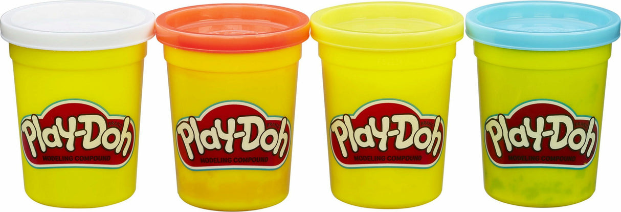 Play-Doh 4 Pack of Classic Non-Toxic Colors, 4-Ounce Cans