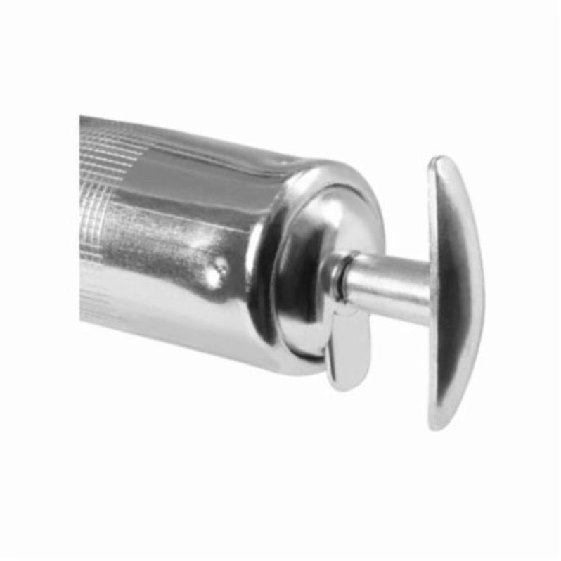 مسدس شحم صغير بمقبض مسدس بيرفورمنس تول مع شحم - فضي-4