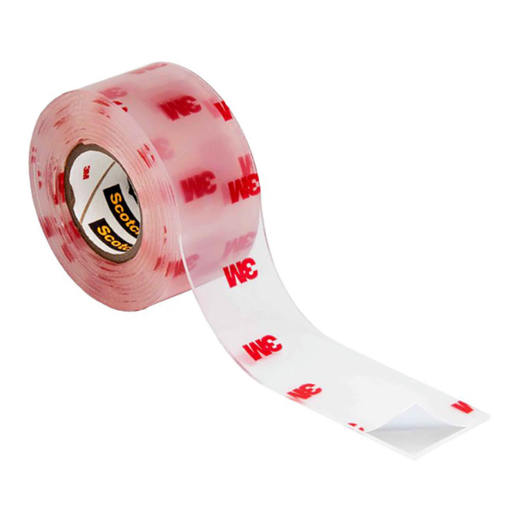 شريط لصق سكوتش ماونت ثنائي الوجه 2.54 سم × 1.52 م - شفاف-4