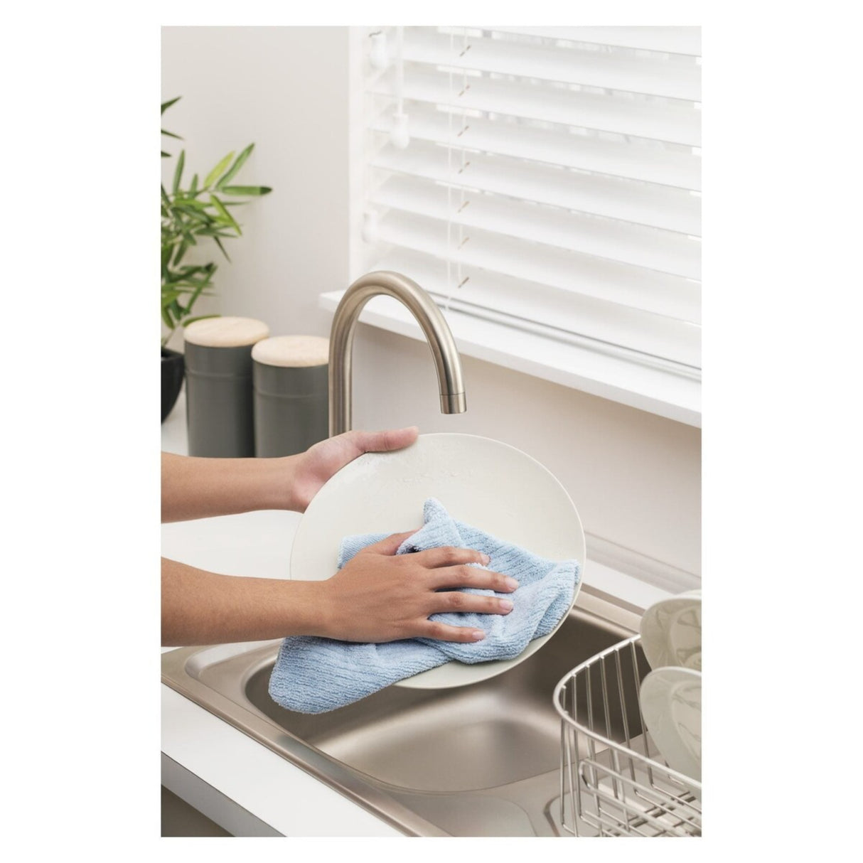 مجموعة مناديل سكوتش برايت من الألياف الدقيقة للاستخدام العام 5 قطع - متعدد الألوان-4