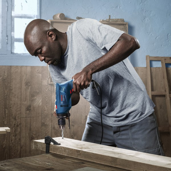 Bosch Electric Hammer Drill, 570W, 13mm, GSB570 - Blue/Black