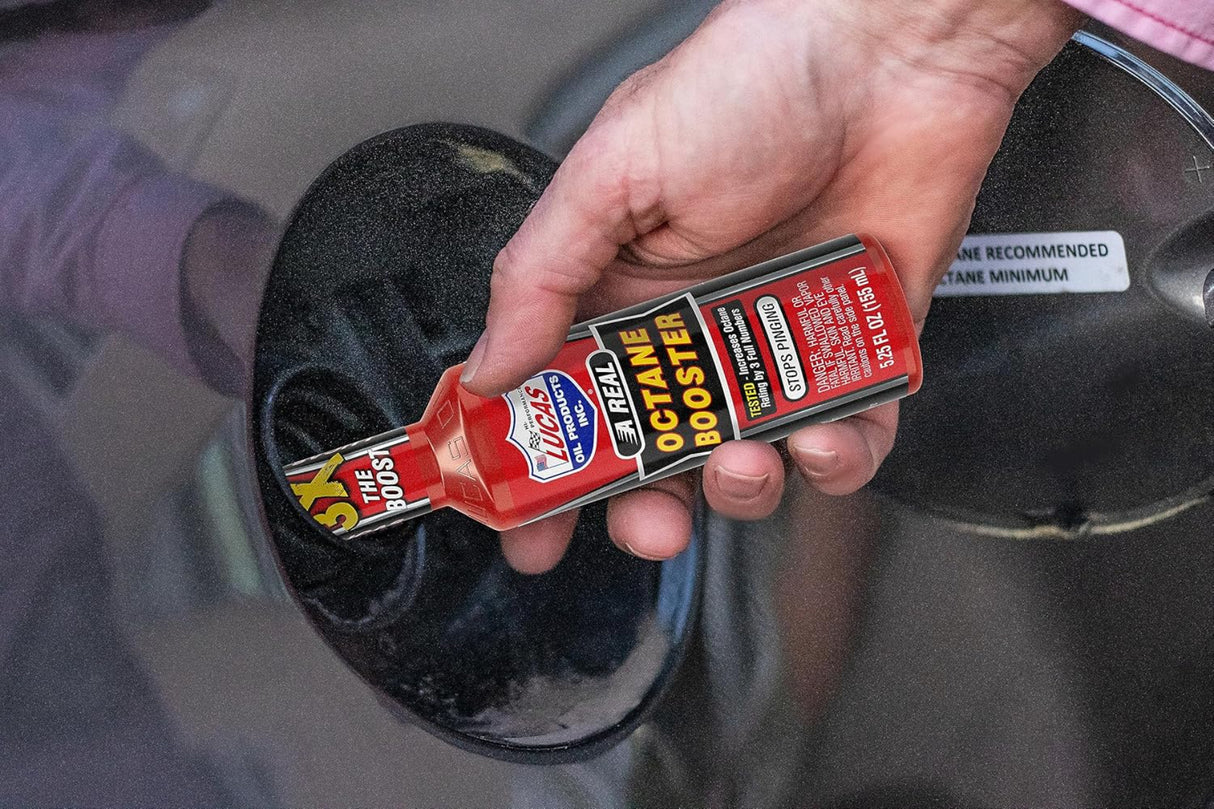 محسن أوكتان من لوكاس أويل 15 أونصة أحمر